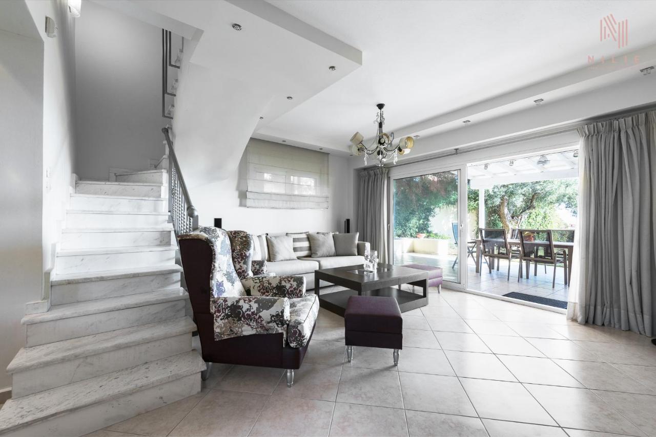 Breathtaking Villa, Nilie Hospitality Mgmt Possidi Exterior foto