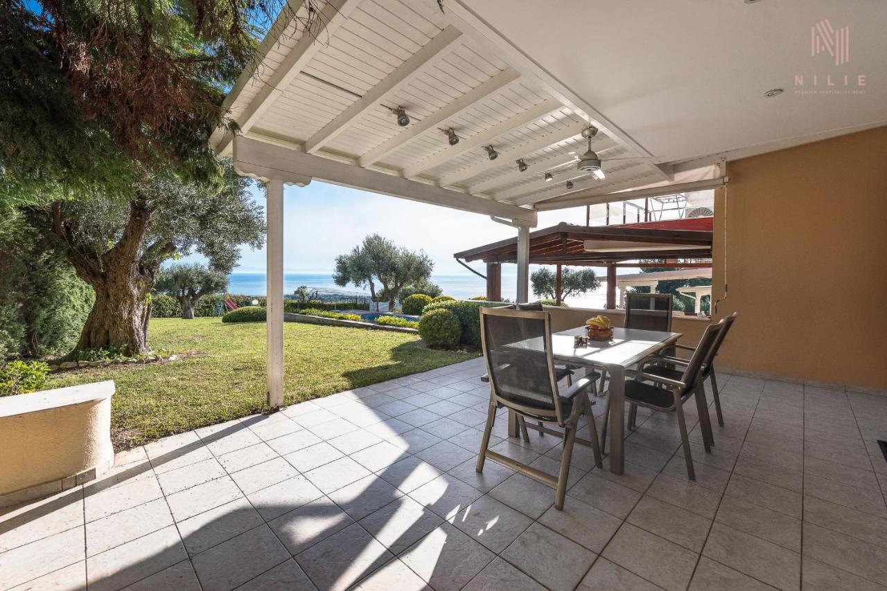 Breathtaking Villa, Nilie Hospitality Mgmt Possidi Exterior foto
